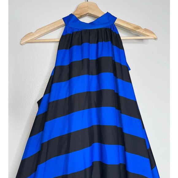 Alice + Olivia NWT Jovie Halter Neck High Low Maxi Dress Big Bow Size Small - Picture 3 of 11